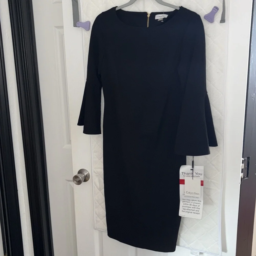 Calvin Klein Black Dress - Picture 3 of 9